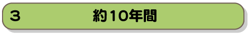 約10年間